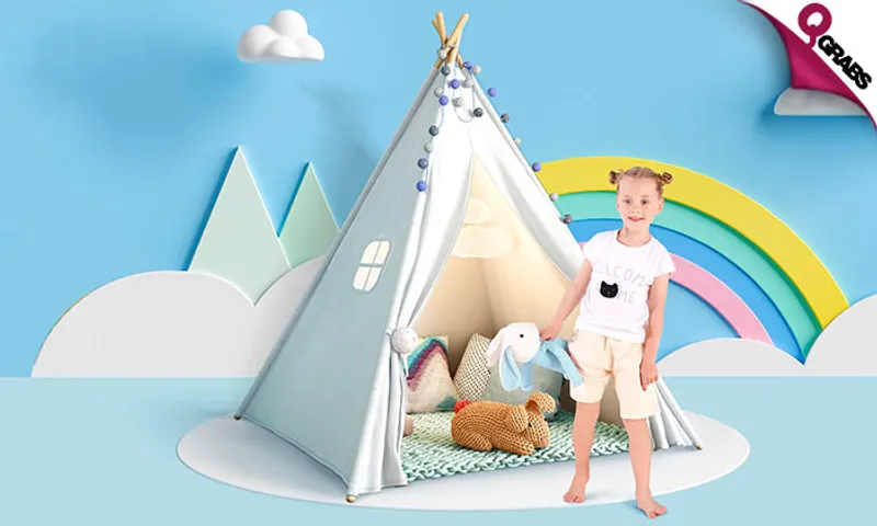 Teepee Tent for Kids!